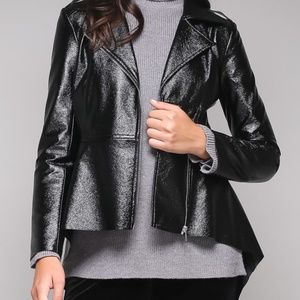 Black  Hi low Jacket